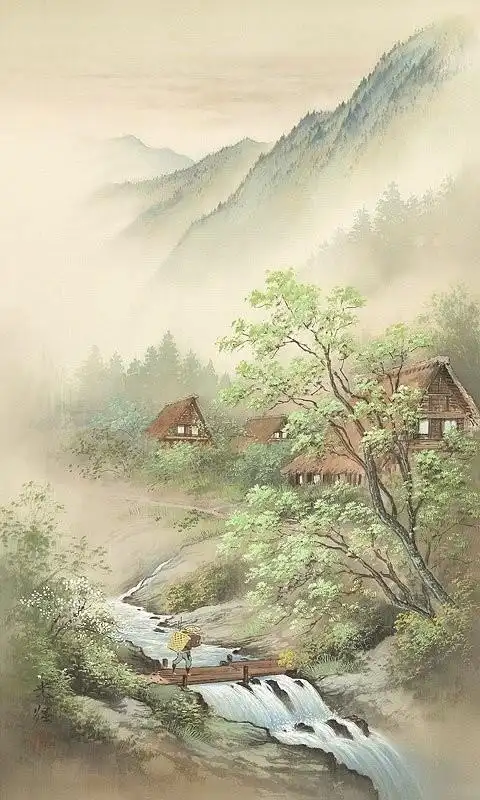 世外桃源,可能只会出现在梦里@cci中国动漫插画