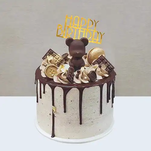 仿真蛋糕模型2021新款网红简约爱心小熊创意塑胶仿真水果