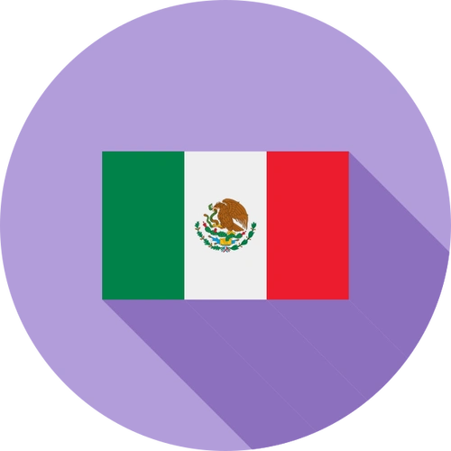 墨西哥国旗插图