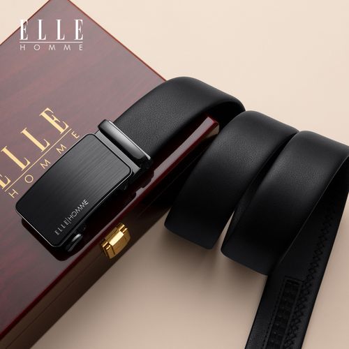 法国elle男士2022新款真皮男腰带 - 淘乐搜