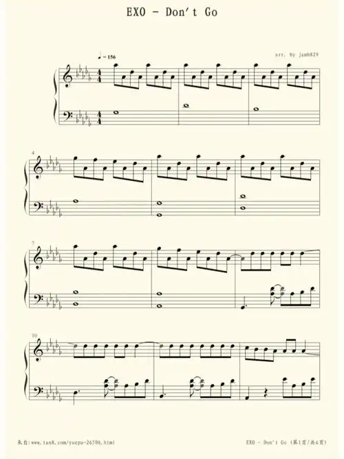 最近听了听,是真的很好听#蝴蝶少女exo  #蝴蝶少女钢琴谱  #exo