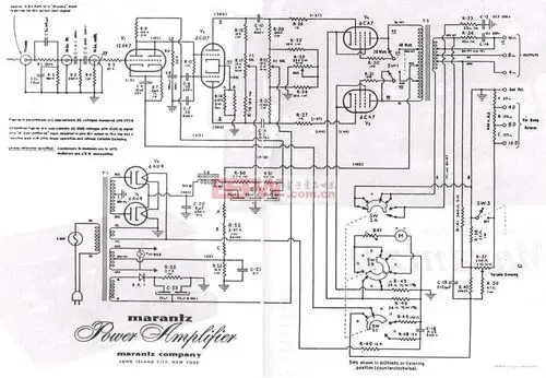 马兰士功放推挽电路图