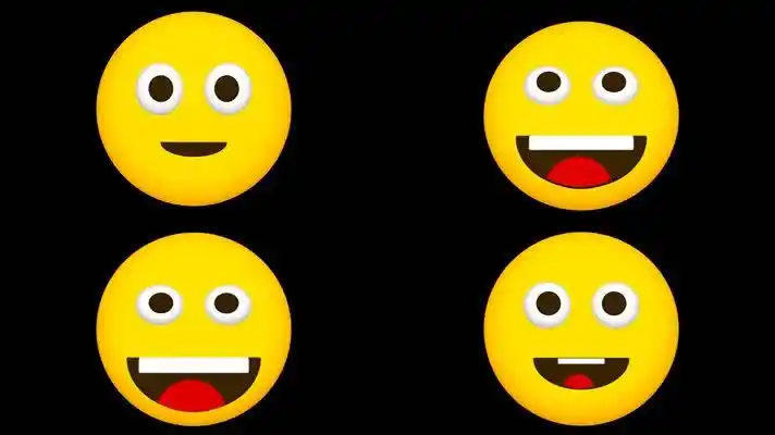 呲牙表情 卖萌表情 可爱表情 网络表情 笑脸表情 笑脸 哈哈大笑 表情