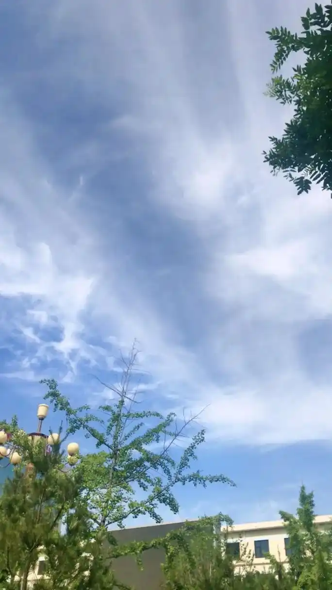 这几天大家都在发天上的云彩,仔细看看确实漂亮,随手拍了分享一 - 抖