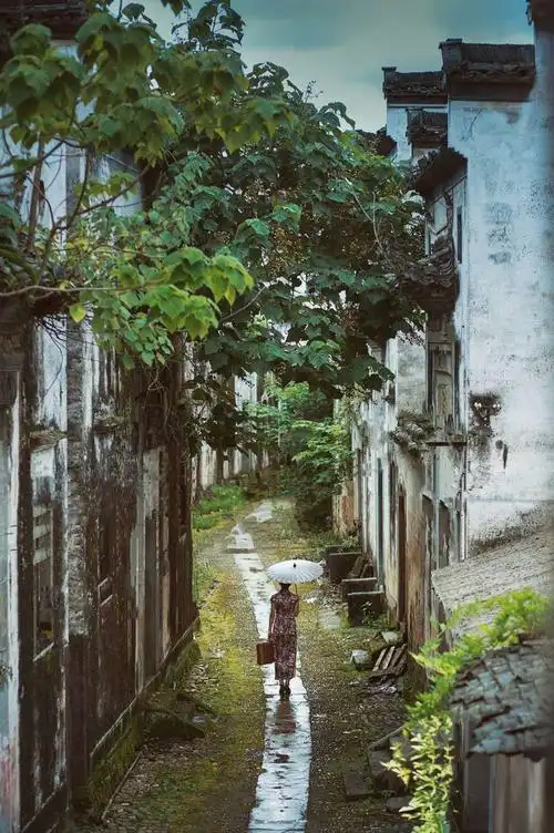 戴望舒经典作品朗诵诗二首《雨巷》《在天晴了的时候》