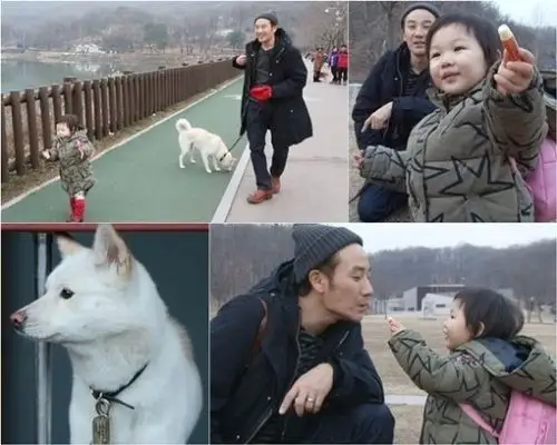 《超人回来了》严泰雄父女首次外出 "新春"扮知温守护者