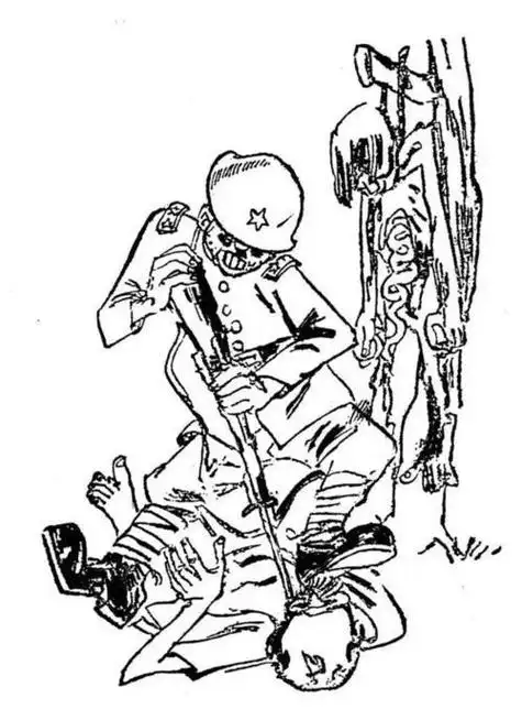 手绘 素描 线稿 526597巴达荣贵饰鬼子兵日本八路军战士怎么画简笔画