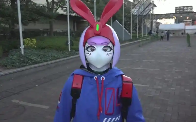 新kig视频149(小姐姐戴kigurumi头壳逛漫展!