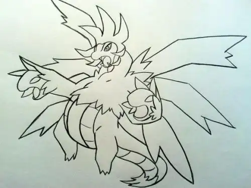 焰白酋雷姆简笔画教程步骤