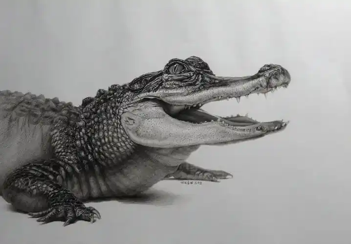 精微素描动物四步骤